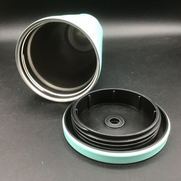 Starbucks Tumbler Lid Cold Cup Turquoise, Aqua Tiffany Blue Mermaid Grande 16 oz - Picture 8 of 12